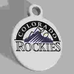 MLB - Colorado Rockies Keyring