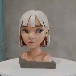 modern girl bust