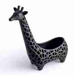 Modern Style Giraffe Holder 3D Print – Unique Decorative Stand