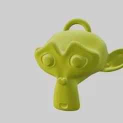 monkey keychain