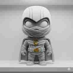 🌙 Moon Knight Funko Pop! - The Fist of Khonshu! (3D Print Ready!) 👊