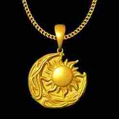 Moon pendant charm