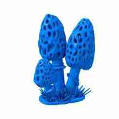 morel / Cartoon Mushroom / Cartoon Mushroom stl / Mushroom / Mushroom stl