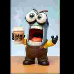 Morning Coffee Monster