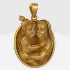 Mother Baby Pendant Keychain N5