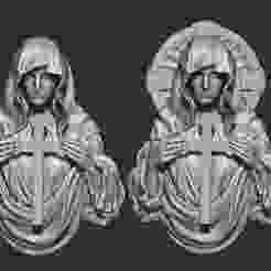 Mother Maria bas relief 02