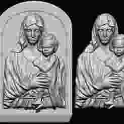 Mother Maria bas relief