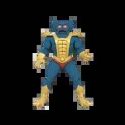 🧜‍♂️ MOTU Meerman Figure - He-Man Retro 80s | STL Masters of the Universe Archives
