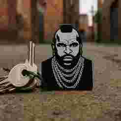 Mr. T KEYCHAIN, The A-Team