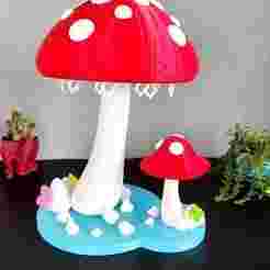 Mushroom Jewelry Holder