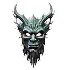 Mythic Forest Spirit Mask
