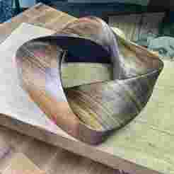Möbius strip sculpture