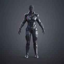 N7 Female Shepard Armor - Mass Effect