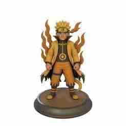 Naruto – Six Paths Sage Mode (3D Statue on Circular Base)