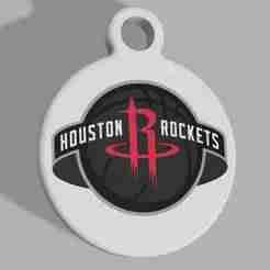 NBA - Houston Rockets Keyring