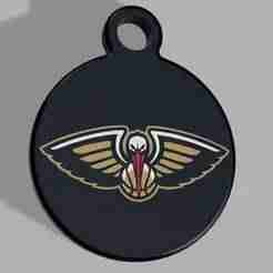 NBA - New Orleans Pelicans Keyring