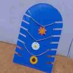 necklace display stand / exhibitor