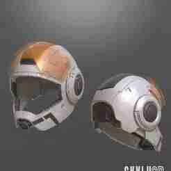 New Republic Trooper Helmet EU Invasion STL Files 3D print model
