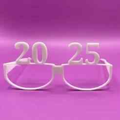 New Year 2025 glasses