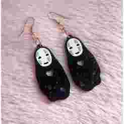 No Face Inspired Earrings