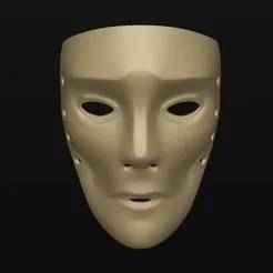 Nobody Wearable/Mountable Carnival Mask