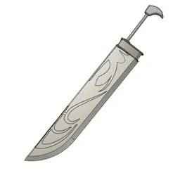 Noragami - Bishamon's greatsword