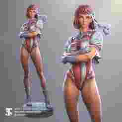 Noriko Statue - Gunbuster
