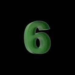 number 6 - flower box