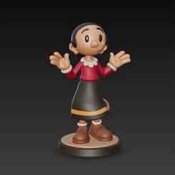 Olive Oyl - 3D figure Infinity/Disney style (100 mm)