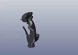 Olukelo joystick gimbal threaded arm and sensor mounting