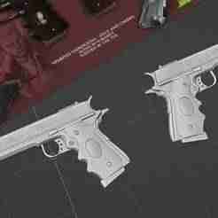 Ombra & Luce Trish pistols Devil may cry cosplay