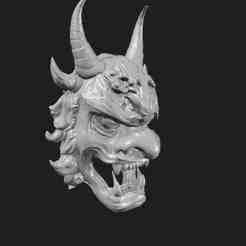 Oni Japan Mask