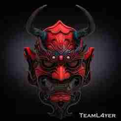 Oni Mask Japanese Tradition Mask 9