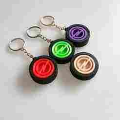 Opel Gyroscope Tire Keychain – Rotating Logo