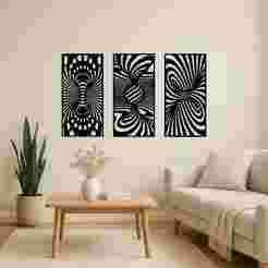Optical Ilusion - Wall Art Multicolor