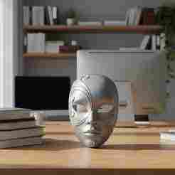 Opulent Swirl Mask