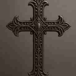 ornamental gothic cross