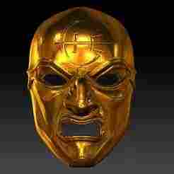 Overseer Dishonored Mask for 3d printing, cosplay prop