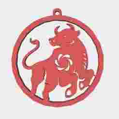 Overwatch Icon Year of the Ox 2021 Keychain