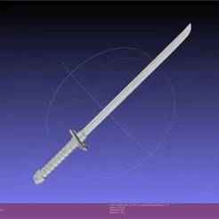 Overwatch Young Genji Dragonblade Sword And Sheath Assembly