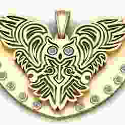 Owl Spirit Pendan