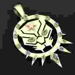 Panther Head Pendant