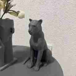 Panther statue