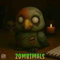 Parrot - Zombimals Collection 👻✨