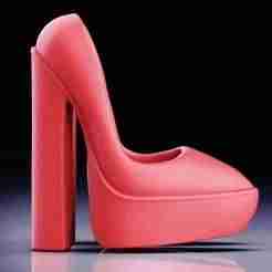 Pasha Pasha mini 3D Shoes Platform Heels for Pasha Pasha Doll print bjd doll