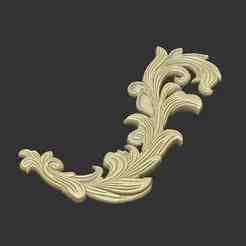 pattern leaf royal design climbing design carving