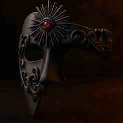 Phantom of the opera mask gotic