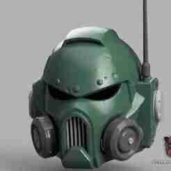 Phobos Space Marine 2 Helmet PVP Update 1:1 Cosplay Replica