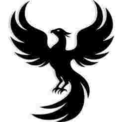 phoenix in flight 1 - 2D/3D Wall Art STL+SVG For CNC Router, Plasma, Waterjet, Laser & 3D Printer