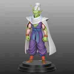 Piccolo Inspired STL – Detailed Collectible 3D Model